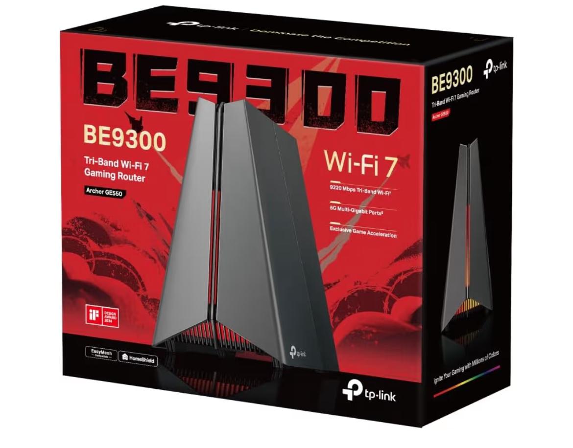 Router GE550 wifi aceleración Gaming 9220mbps