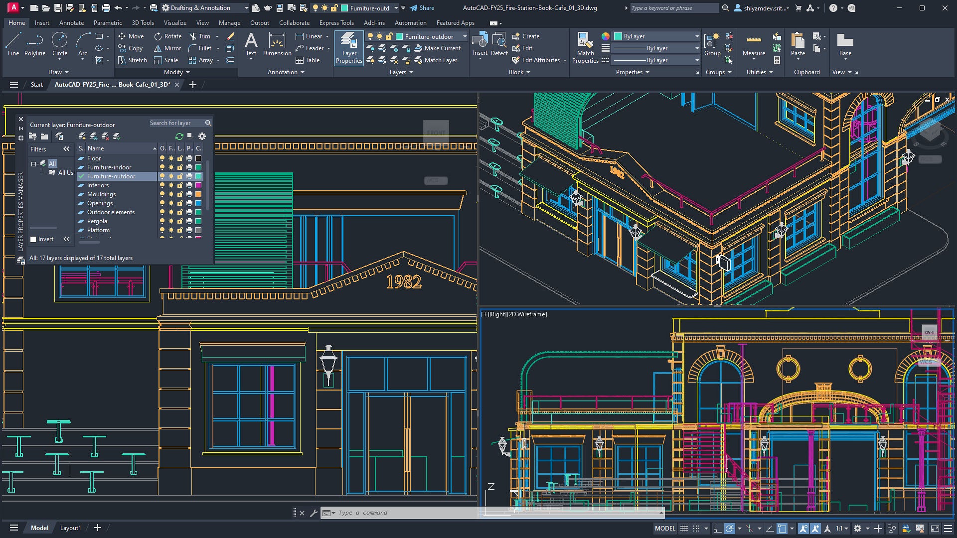 Planos arquitectónicos, estructurales y de instalaciones